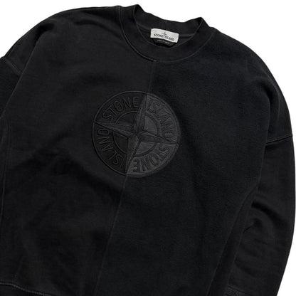 Stone Island Compass Fleece Pullover Crewneck