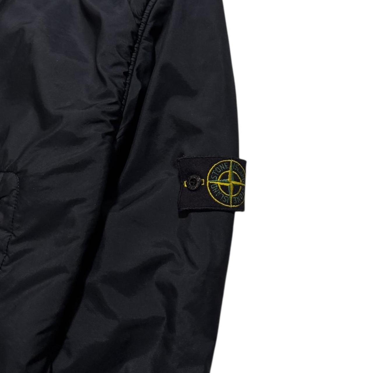 Stone Island A/W 2003 Nylon Trench Jacket | XXL, Black