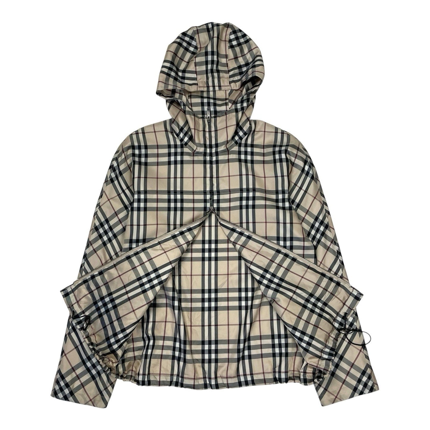 Burberry Nova Check Jacket, Size Small | O/S, Beige