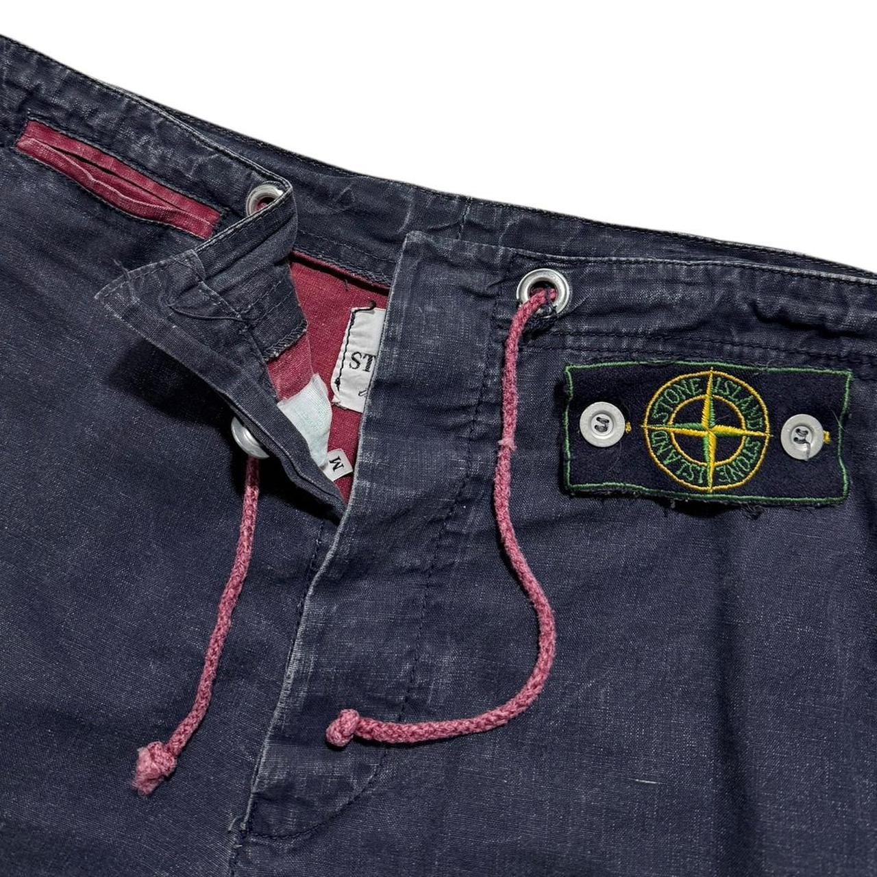 Stone Island Tela Stella 1983 Shorts | Medium, Navy