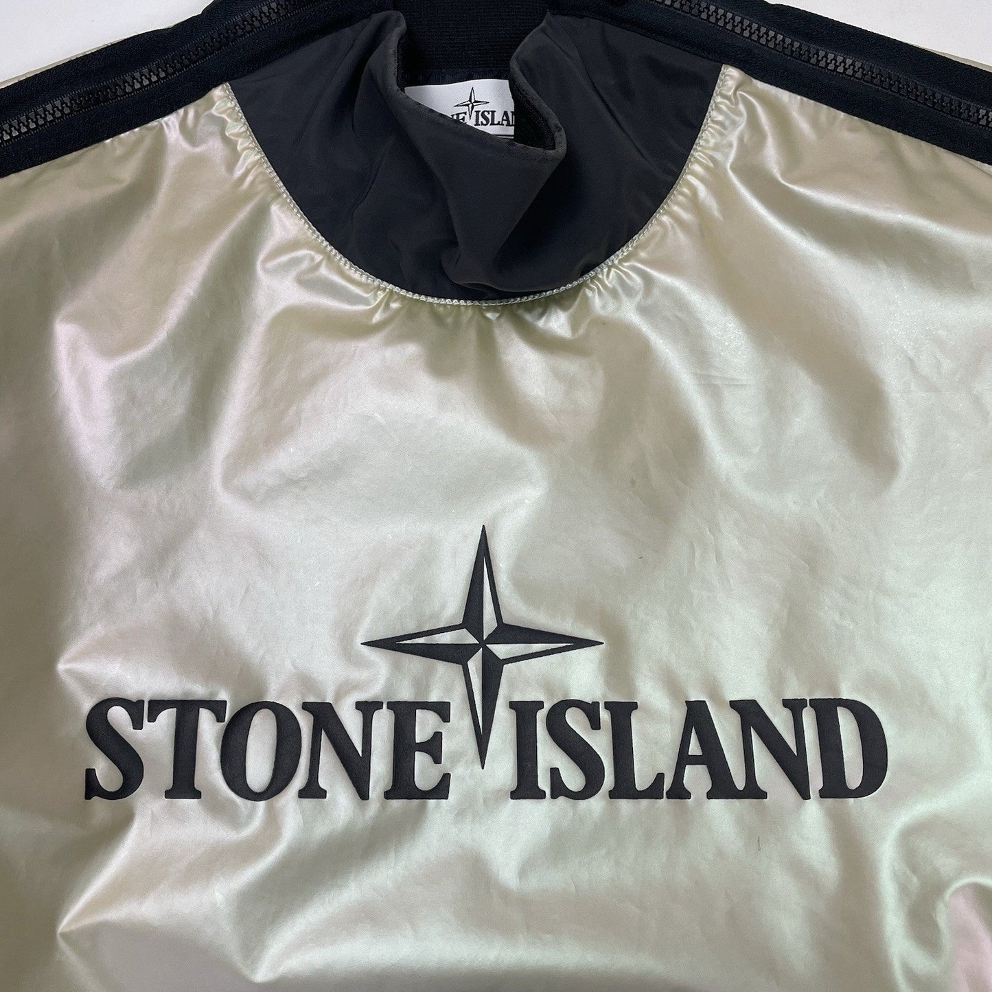 Stone Island Iridescent Coating Tela Reflex Mat Smock, Size Large | O/S, Multicoloured