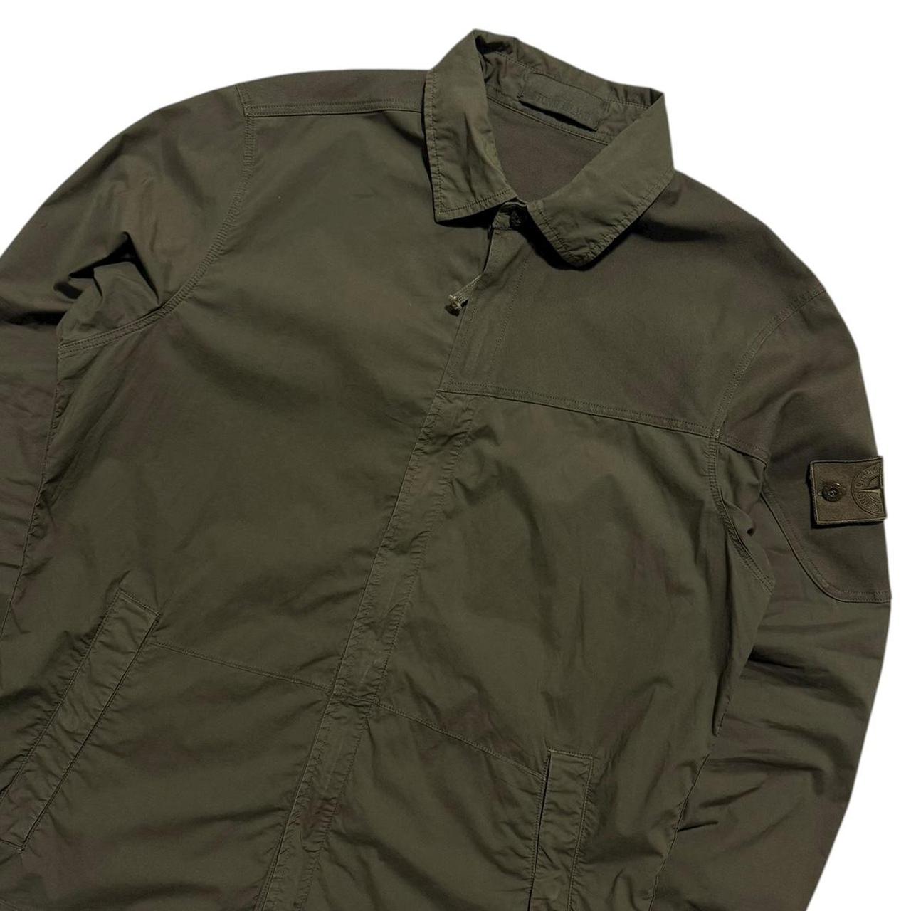 Stone Island Ghost Khaki Overshirt