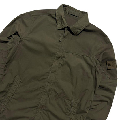 Stone Island Ghost Khaki Overshirt