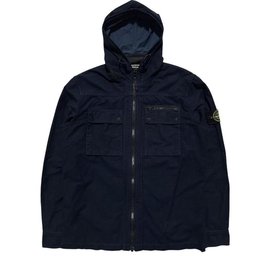 Stone Island Wool Hooded Jacket