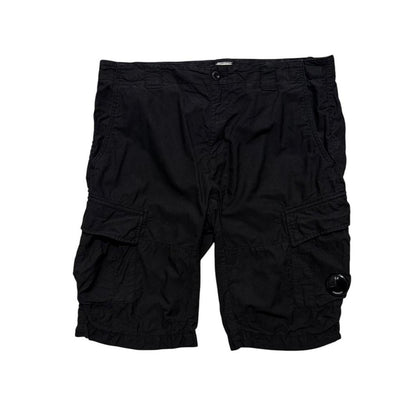 CP Company Cargo Shorts | W36, Black