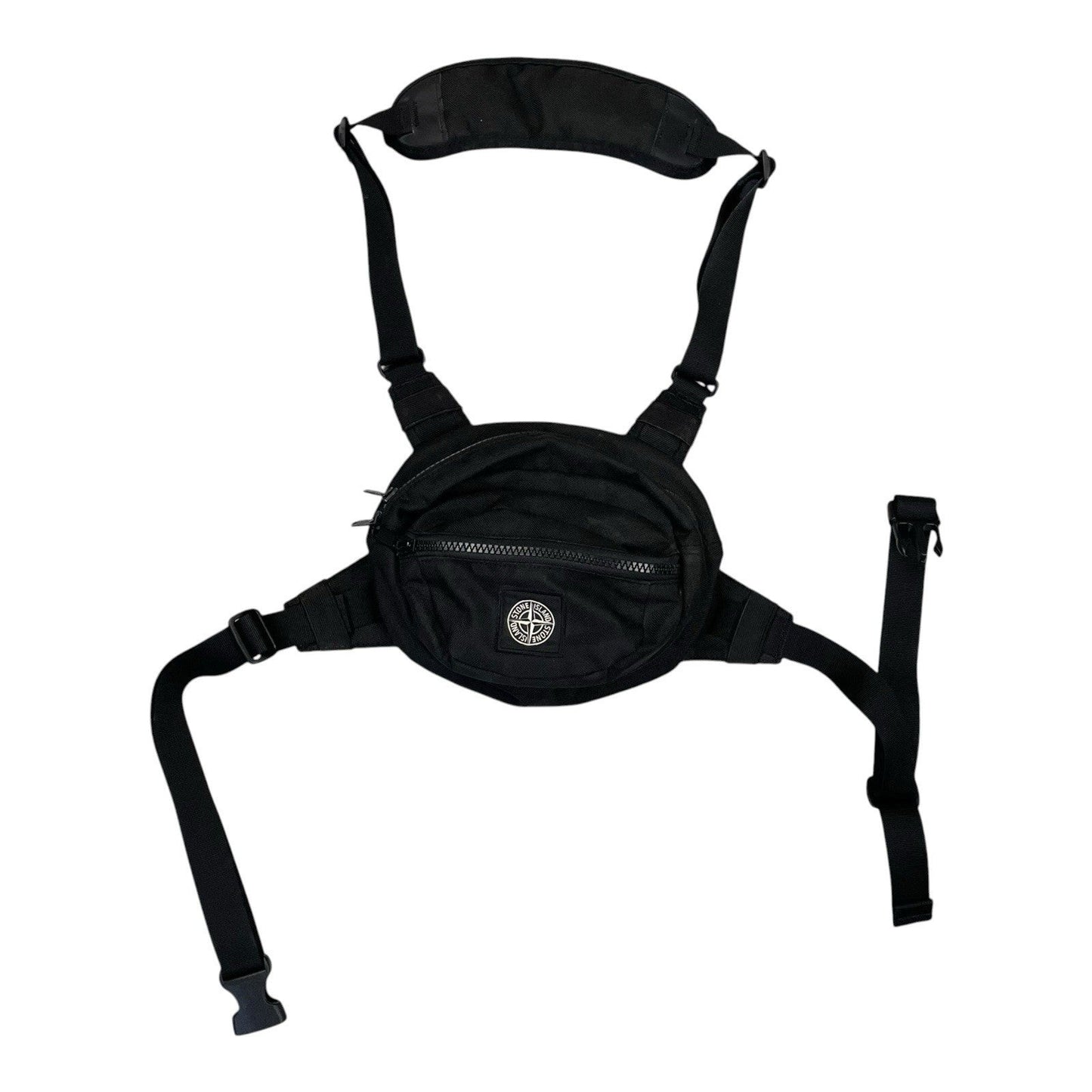 Stone Island Black Chest Bag | O/S, Black