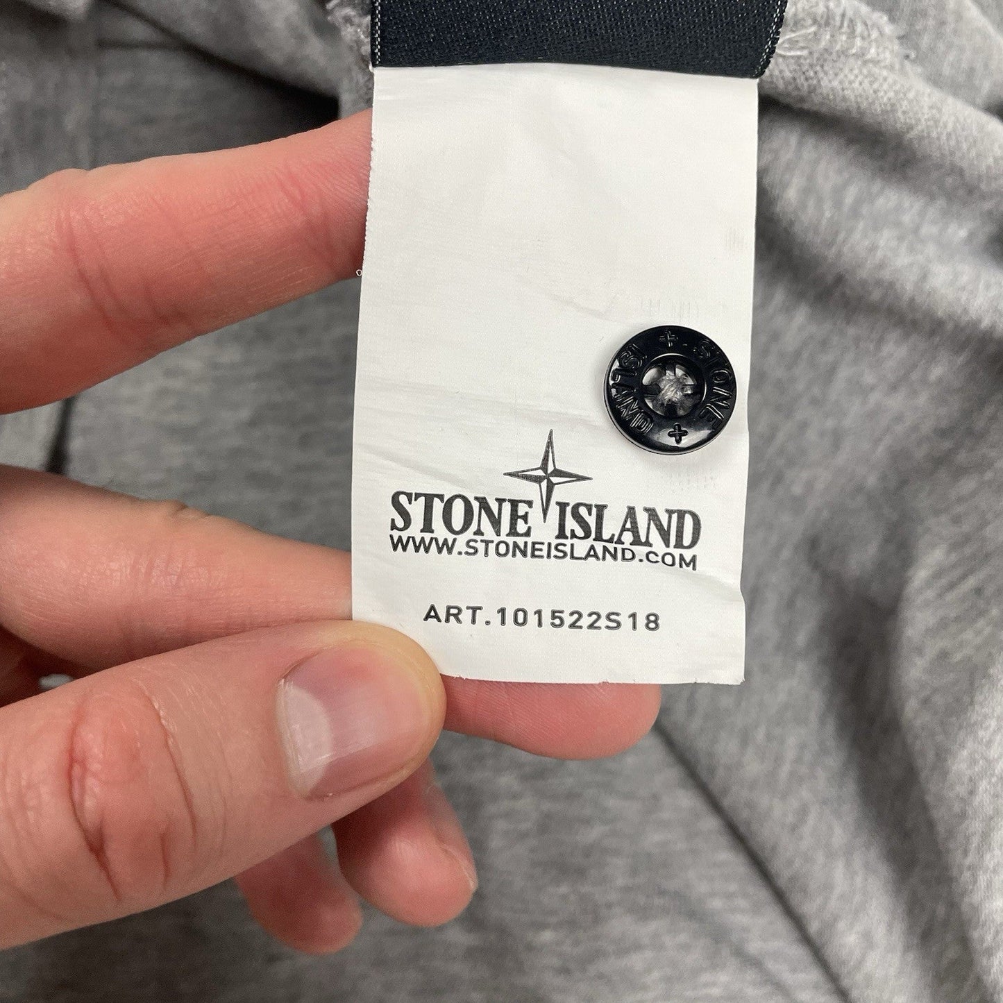 Stone Island Polo Shirt, Size XXL | O/S, Grey