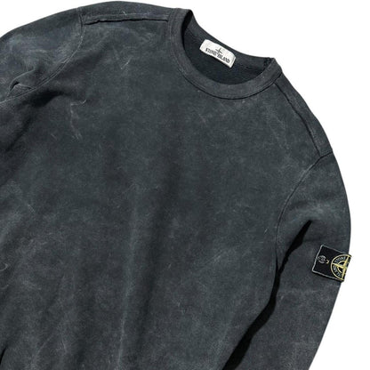 Stone Island Frost Pullover Crewneck | XL, Faded Black