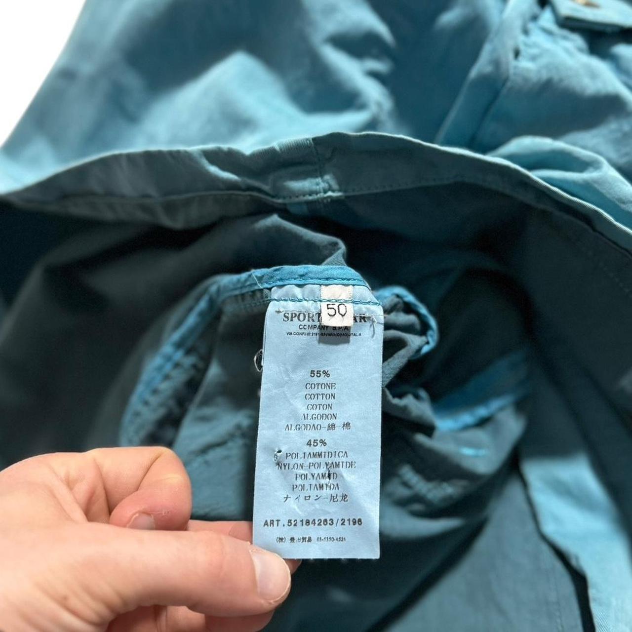 CP Company Belt Mille Miglia Goggle Jacket | Large, Sky Blue