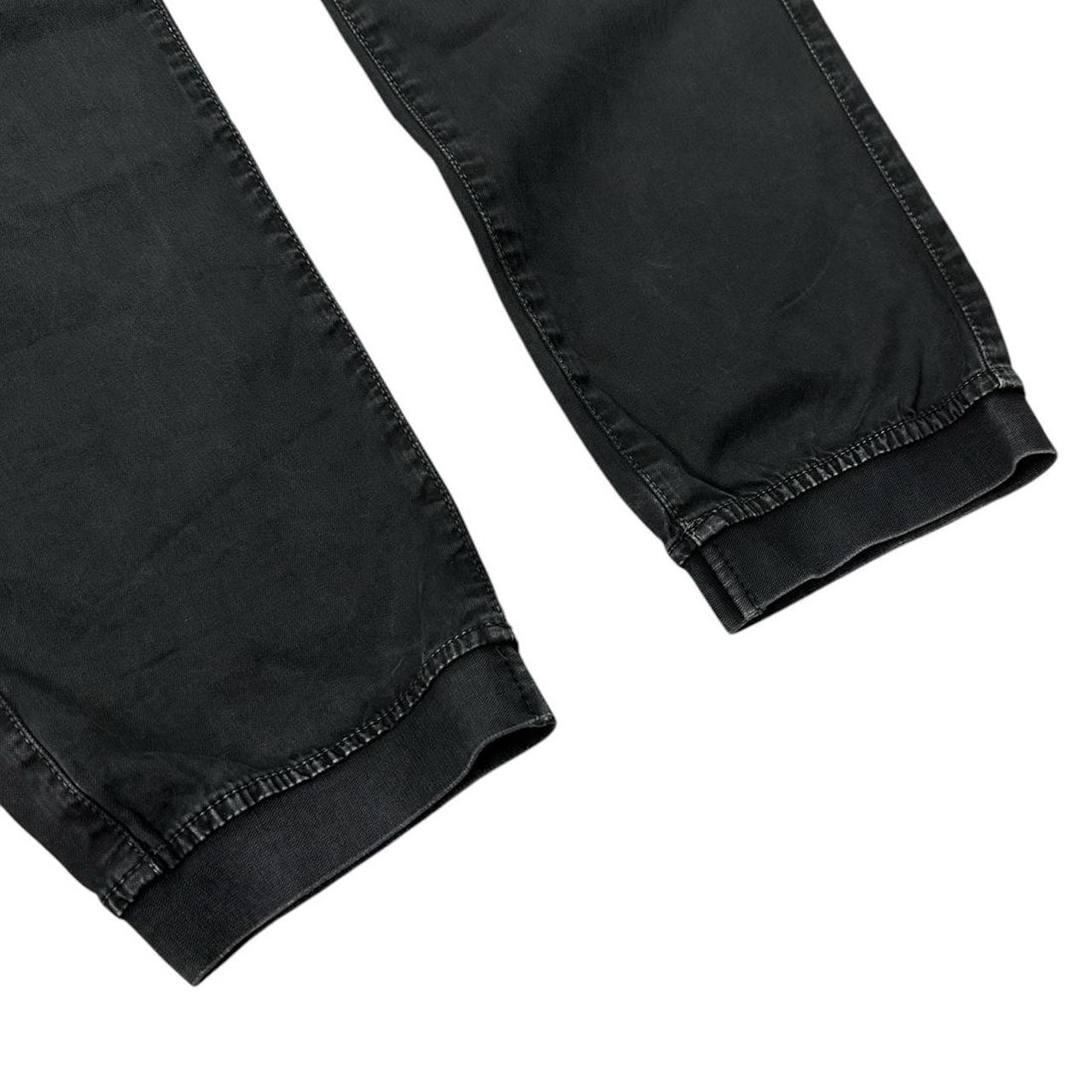 Stone Island Black Cargo Trousers