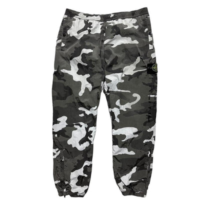 Supreme Stone Island Nylon Camo Bottoms