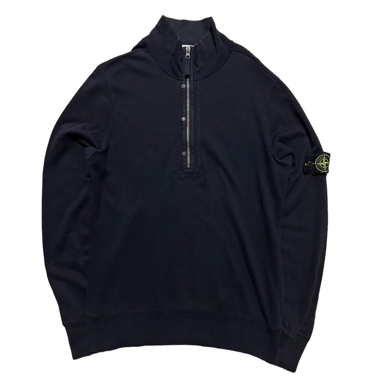 Stone Island Zip Down Pullover | Large, TBD