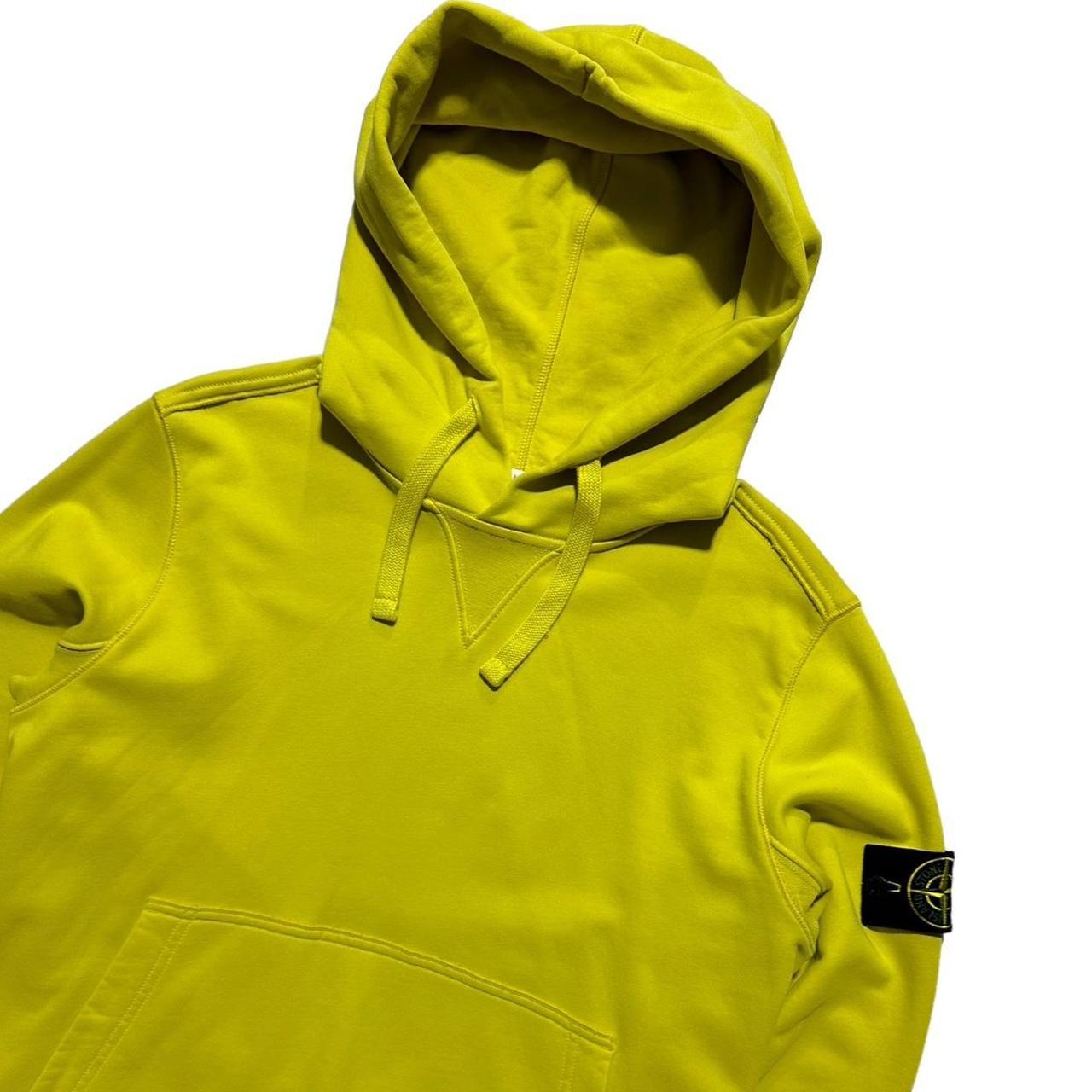 Stone Island Yellow Pullover Hoodie - Known Source
