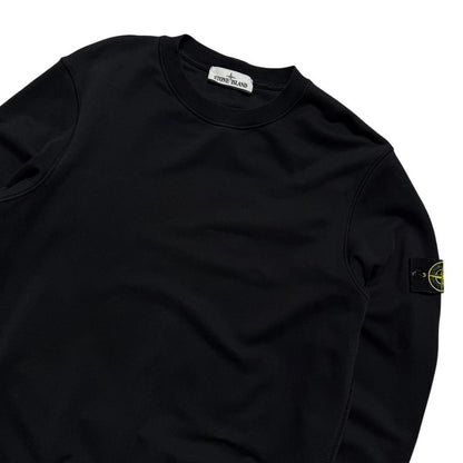Stone Island Black Pullover Crewneck