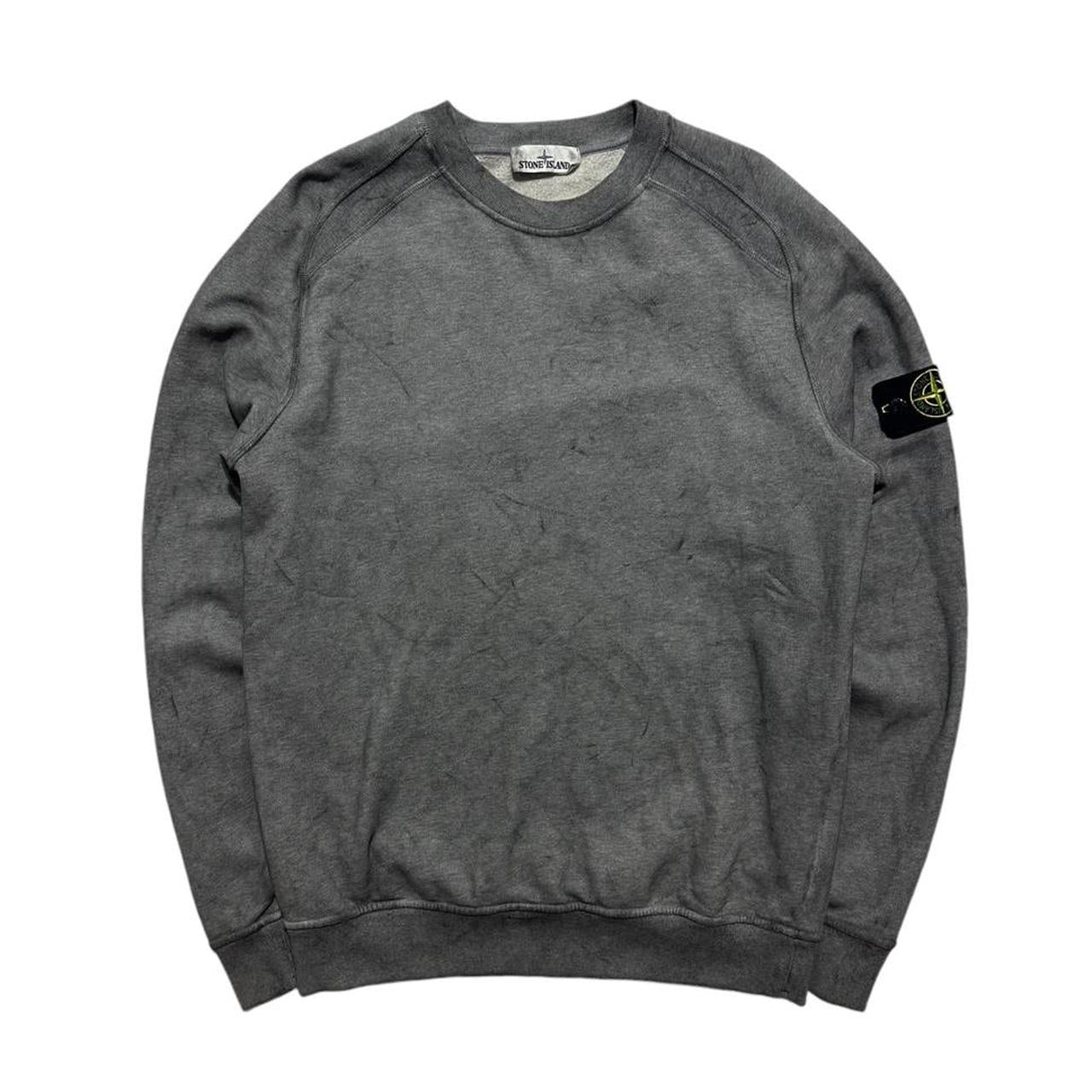 Stone Island Dust Treatment Pullover Crewneck | Large, TBD