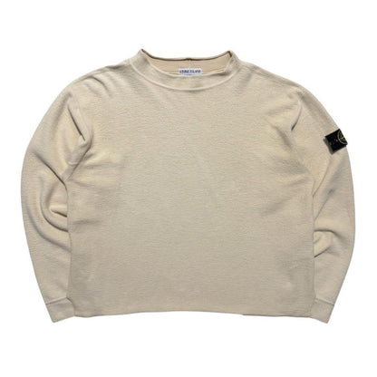 Stone Island A/W 1995 Cream Wool Pullover