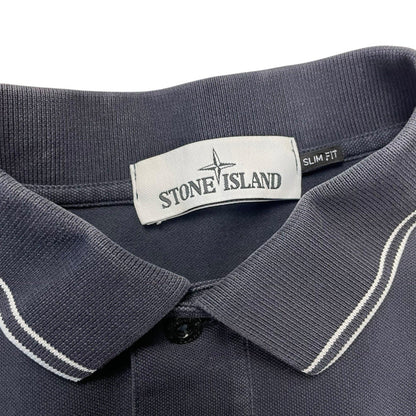 Stone Island Polo Shirt, Size Medium | O/S, Navy