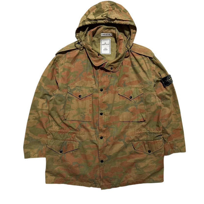 Stone Island S/S 1990 Ice Camo Field Jacket