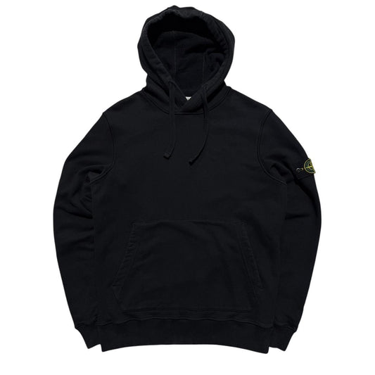 Stone Island Black Pullover Hoodie