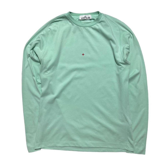 Stone Island Blue Marina Long Sleeve Top