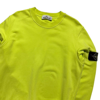 Stone Island Lime Crewneck