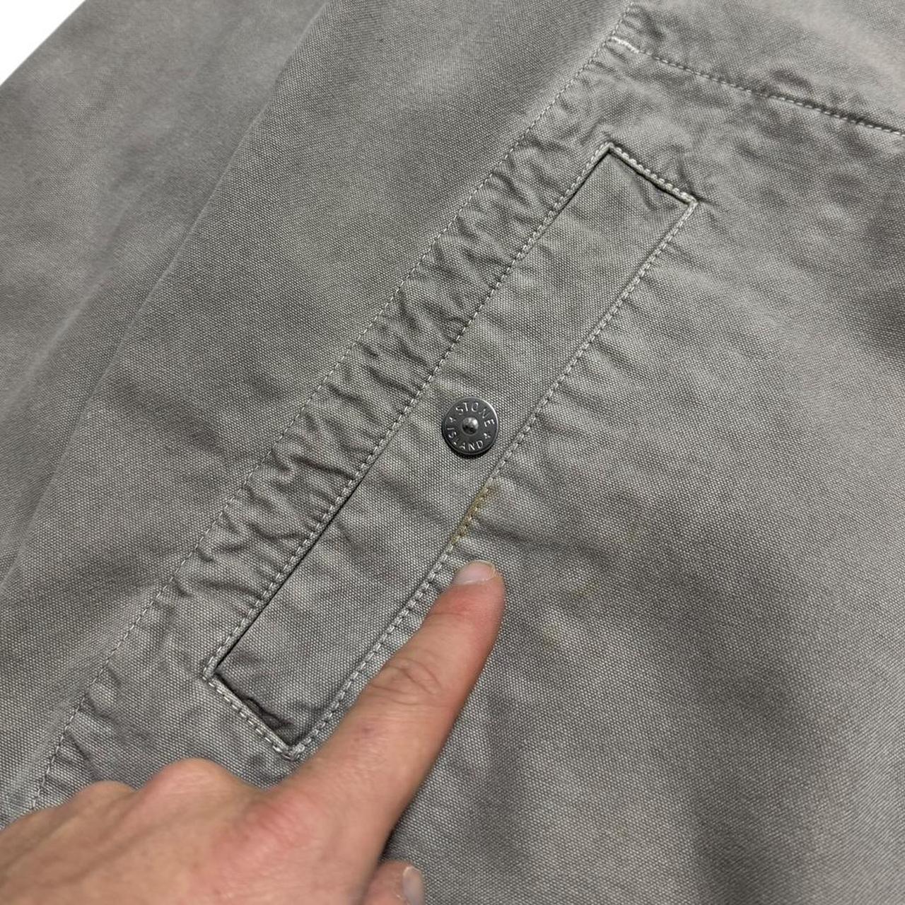 Stone Island Tinto Terra Panama Jacket | Large, Taupe