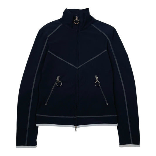 Vintage Prada Sport Track Jacket, Size Small | O/S, Navy