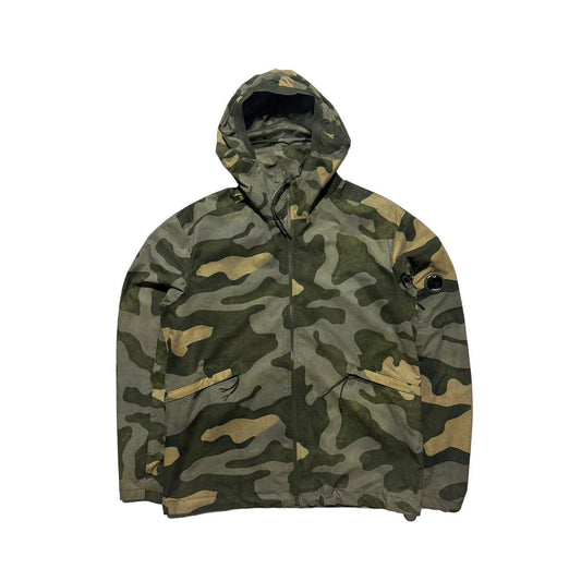 CP Company Pro Tek Camouflage Zip Up Micro Lens Jacket