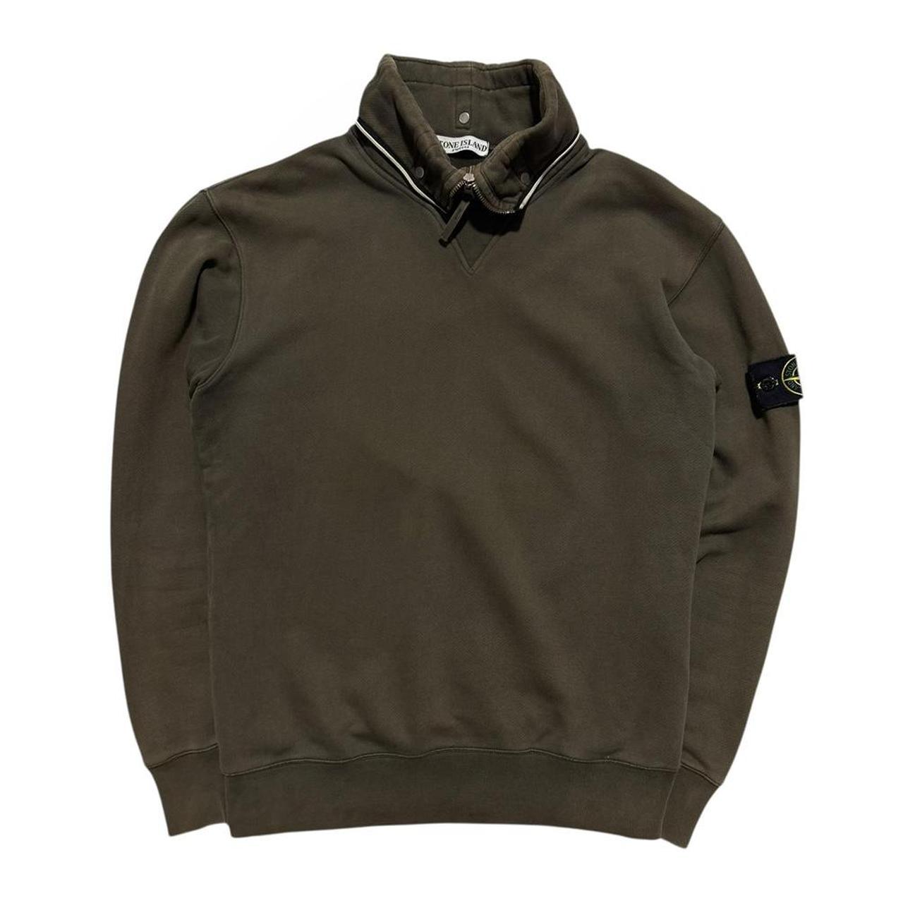 Stone Island Quarter Zip Pullover