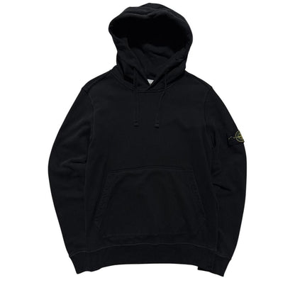 Stone Island Black Pullover Hoodie