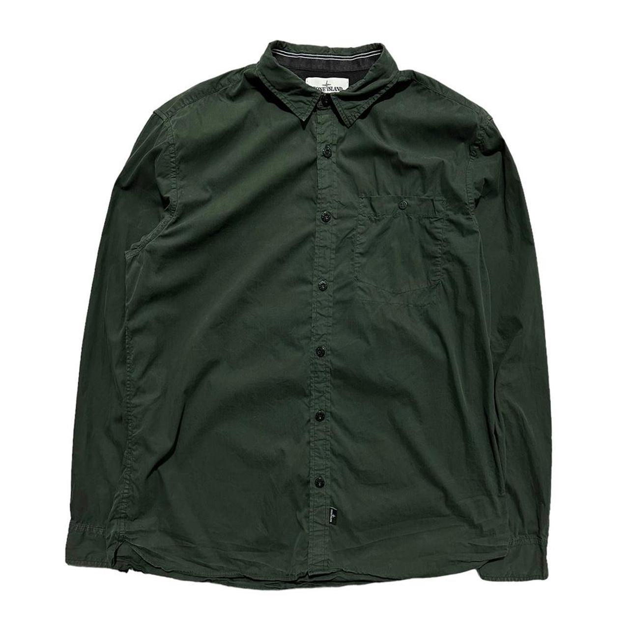 Stone Island Forest Green Shirt