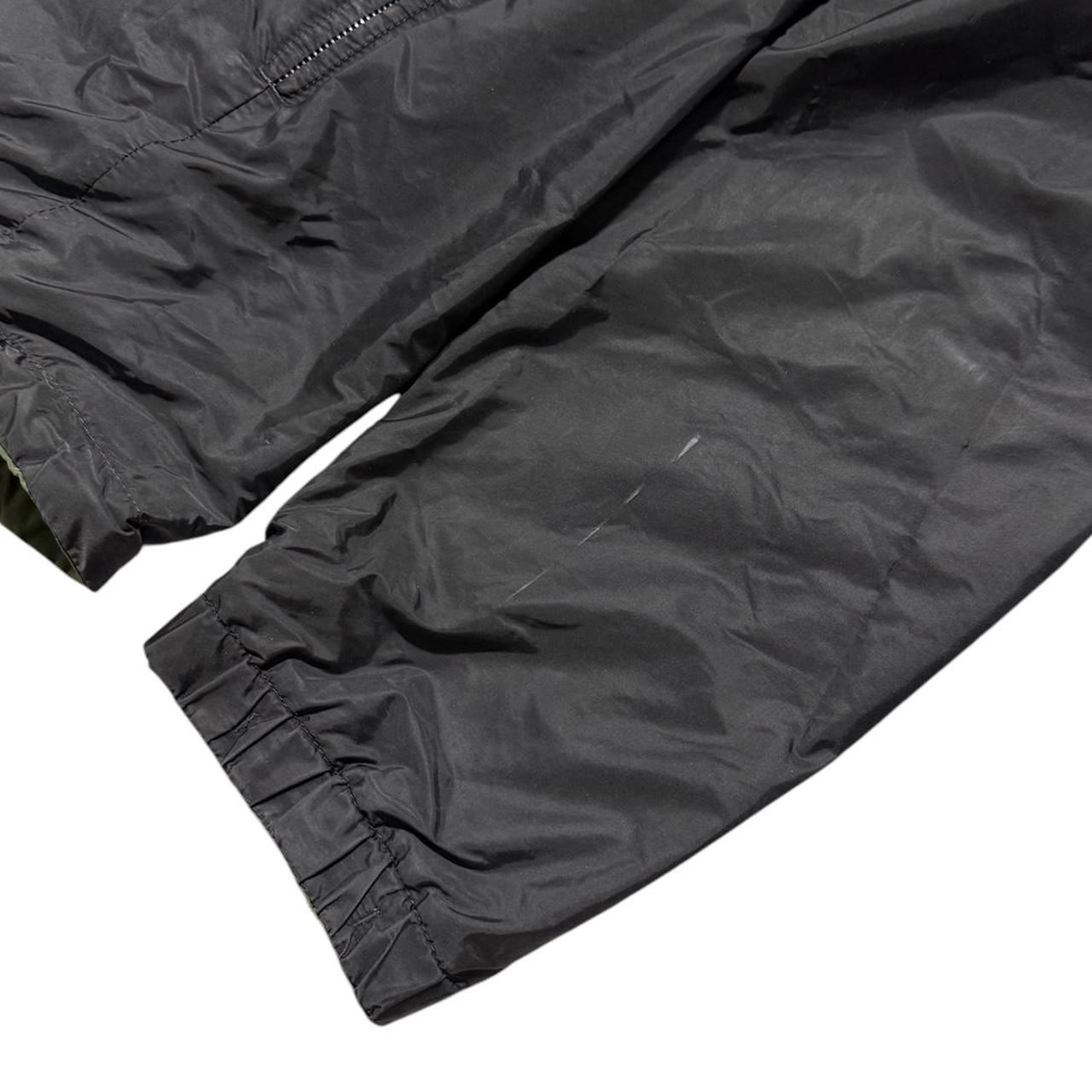 Prada Nylon Reversible Jacket | Medium, Black, Olive Green