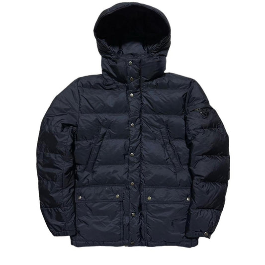 Prada 2014 Long Down Fill Jacket