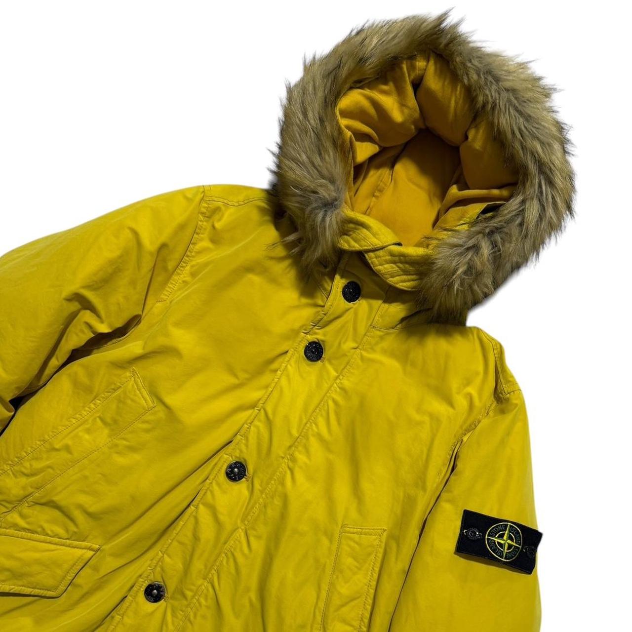 Stone Island Micro Reps Down Fur Jacket