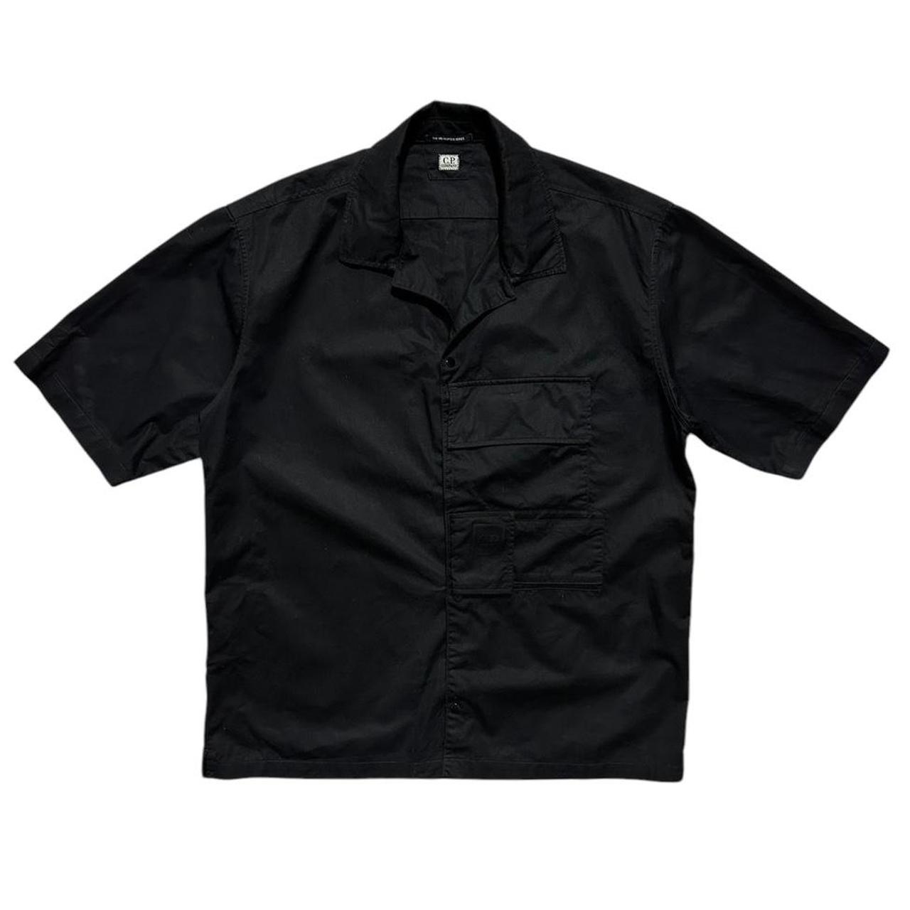 CP Company Black Short Sleeve Shirt