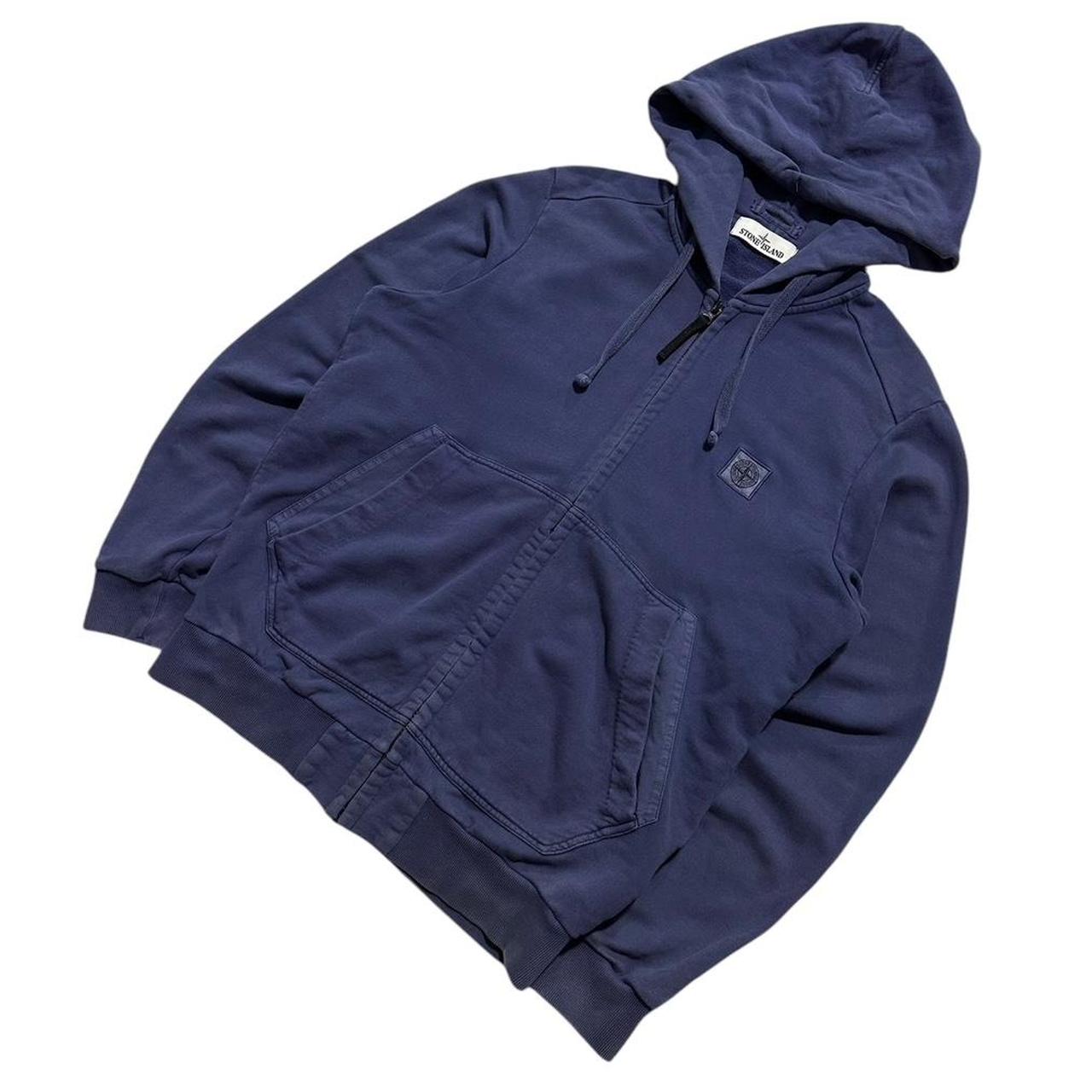 Stone Island Zip Up Hoodie