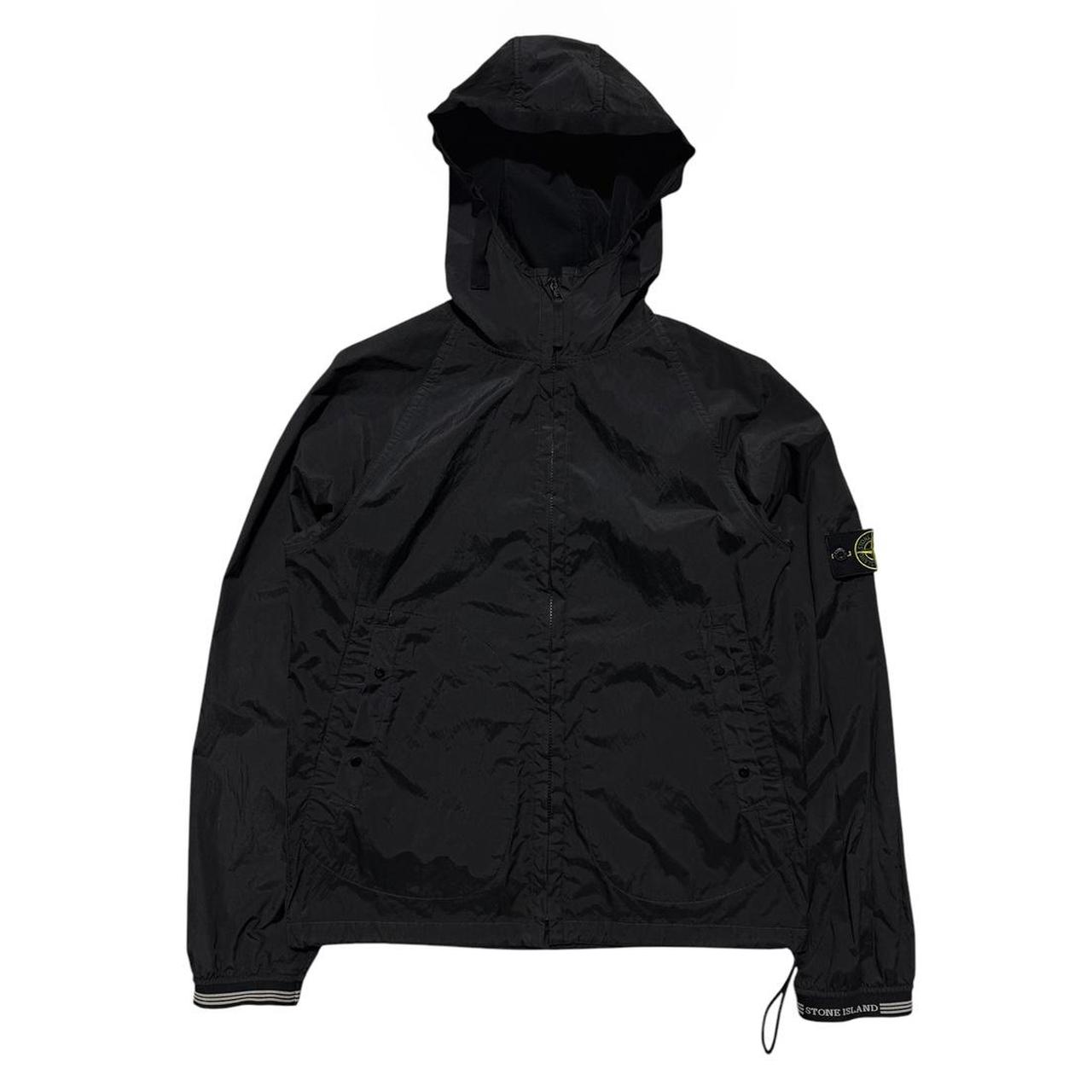 Stone Island Black Nylon Metal Jacket