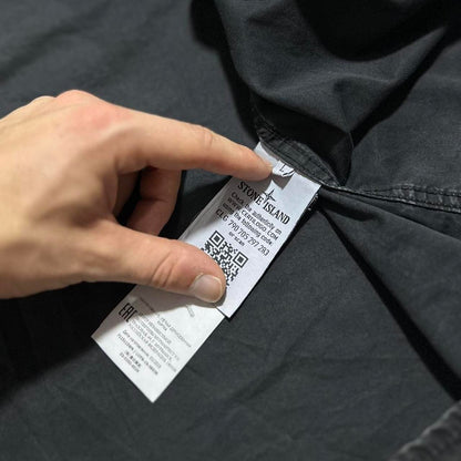 Stone Island Black Side Pocket Overshirt