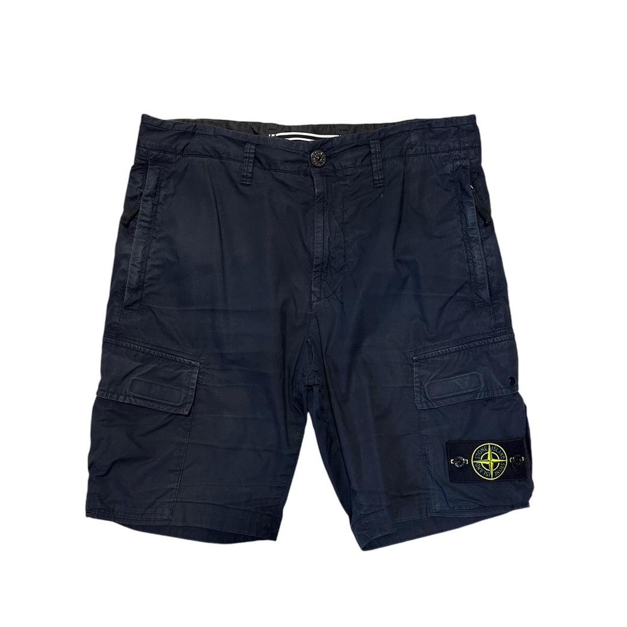 Stone Island Navy Shorts