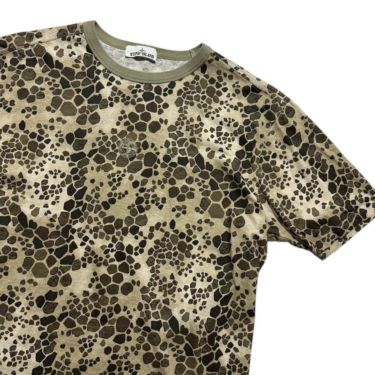 Stone Island Crocodile Camo T-Shirt