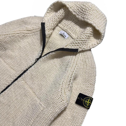 Stone Island Heavy Knit Zip Up