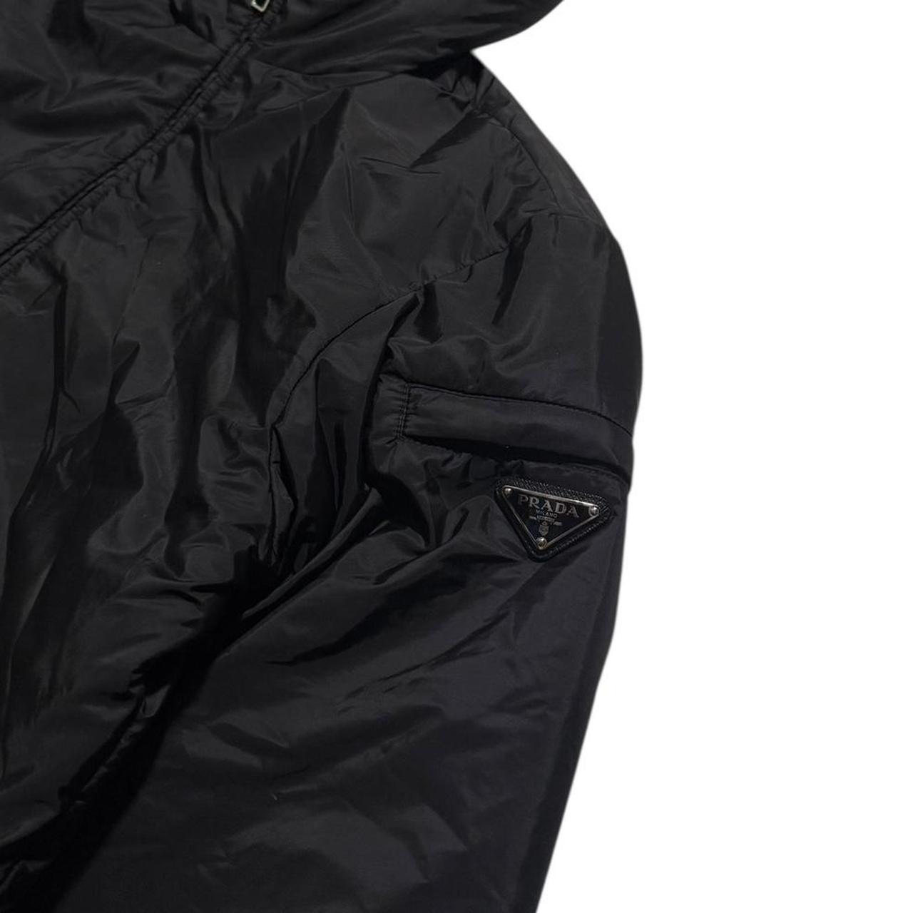 Prada Reversible Nylon Padded Jacket | Large, Black