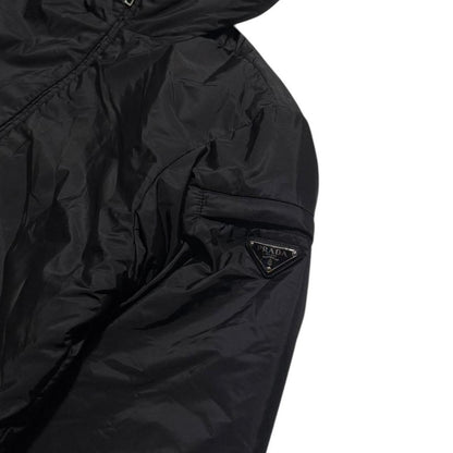 Prada Reversible Nylon Padded Jacket | Large, Black