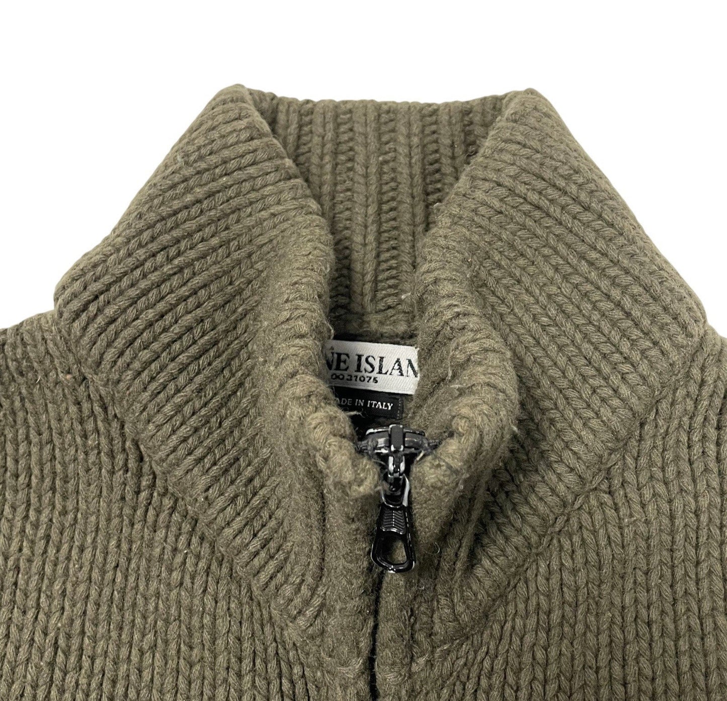 Vintage Stone Island President Knit, Size XL | O/S, Green