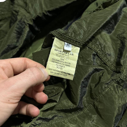 Stone Island Green Nylon Metal Jacket