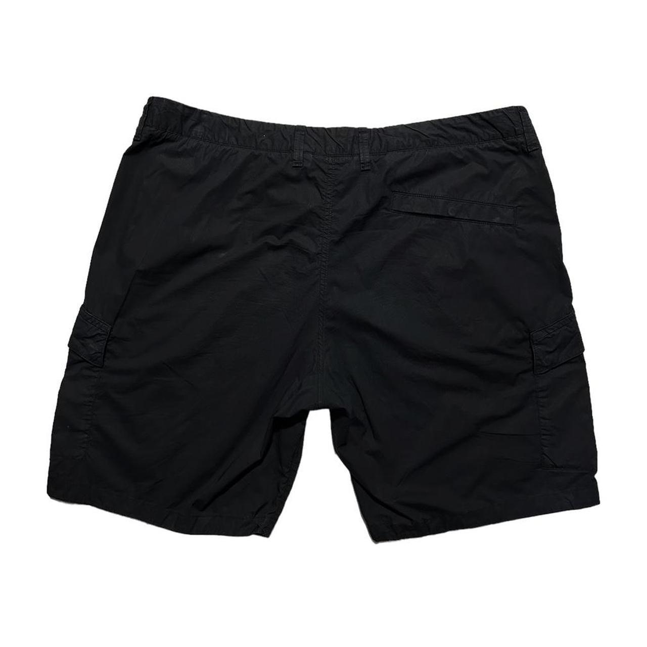 Stone Island Black Combat Cargo Shorts - Known Source