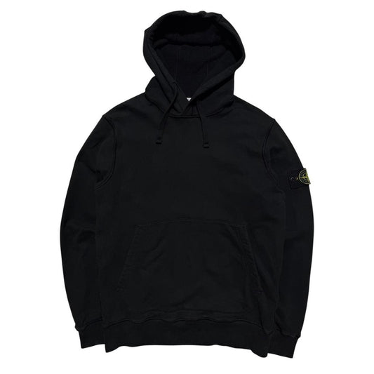 Stone Island Black Pullover Hoodie