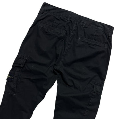 Stone Island Black Combat Cargos