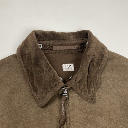 Vintage C.P. Company Flight Jacket, Size Large | O/S, Brown