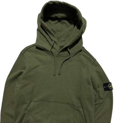 Stone Island Green Pullover Hoodie